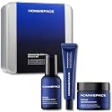 HOMMEFACE Men’s Age Defense 3pc Skincare Set: Serum, Eye Cream & Face Cream
