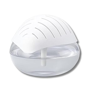 homnix hygiene portable room air purifier amp humidifier revitalizer  750 ml capacity  compact air cleaner for home office amp bedroom  fresh air amp aroma diffuser white 24  24  21 cm