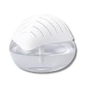 HOMNIX Hygiene Portable Room Air Purifier &amp; Humidifier Revitalizer | 750 mL Capacity | Compact Air Cleaner for Home, Office &amp; Bedroom | Fresh Air &amp; Aroma Diffuser (White, 24 × 24 × 21 cm)
