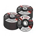 HOMO FABER 25 Pack Grinding Wheels 4 Inch, Angle Grinder Disc