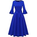 HomRain Women's Church Dresses Cocktail Tea Party Vintage Evening Dress
