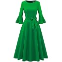 HomRain Women's Church Dresses Cocktail Tea Party Vintage Evening Dress
