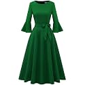 HomRain Women's Church Dresses Cocktail Tea Party Vintage Evening Dress