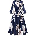 HomRain Women's Church Dresses Cocktail Tea Party Vintage Evening Dress