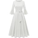 HomRain Women's Church Dresses Cocktail Tea Party Vintage Evening Dress