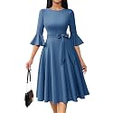 HomRain Women's Church Dresses Cocktail Tea Party Vintage Evening Dress