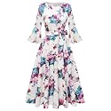 HomRain Women's Church Dresses Cocktail Tea Party Vintage Evening Dress