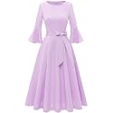 HomRain Women's Church Dresses Cocktail Tea Party Vintage Evening Dress