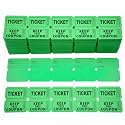 Homrelaxy 2000 Pcs 1000 Pairs Raffle Tickets, 50/50 Double Raffle Tickets