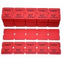 Homrelaxy 2000 Pcs 1000 Pairs Raffle Tickets, 50/50 Double Raffle Tickets