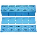 Homrelaxy 2000 Pcs 1000 Pairs Raffle Tickets, 50/50 Double Raffle Tickets