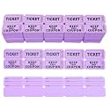 Homrelaxy 2000 Pcs 1000 Pairs Raffle Tickets, 50/50 Double Raffle Tickets