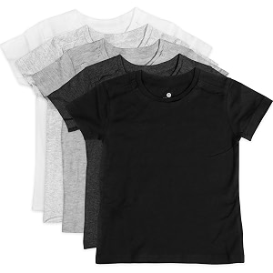 the honest company boy39s organic cotton short sleeve t-shirt multi-pack baby and toddler set