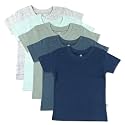 The Honest Company Boy's Organic Cotton Short Sleeve T-Shirt Multi-Pack Baby and Toddler Set