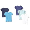 HonestBaby Baby Toddler &amp; Kids' 100% Organic Cotton Short Sleeve T-Shirts (10-Pack)