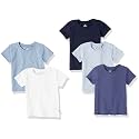 HonestBaby Baby Toddler &amp; Kids' 100% Organic Cotton Short Sleeve T-Shirts (10-Pack)