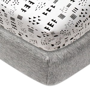 HonestBaby Unisex-Baby Classics Fitted Crib Sheets Set