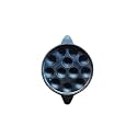 Honesty K Pre-Seasoned Cast Iron 29.5cm Appam Patra, Paniyarakkal Pan for Appe, Gunta Ponganalu, Paddu, Kuzhi and Litti, Cast Iron Cookware Gas & Induction Compatible Non-Toxic 12 Pit
