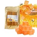 Honey Soap Base Bar,Melt and Pour Soap Base SLS/PEG Free Easy Cutting 1 LB