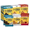 Honey Stinger Organic Energy Waffle Fan Favorites Variety 18 Count, Vanilla, Cookies&amp;Cream, 6 Pack Each of Peanut Butter Strawberry, Nutritious Stroopwafel Snack for Exercise,1.06 Ounce (Pack of 216)