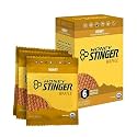 Honey Stinger Organic Honey Waffle | Energy Stroopwafel for Exercise, Endurance and Performance | Sports Nutrition for Home & Gym, Pre and Post Workout | Box of 6 Waffles, 6.36 Ounce