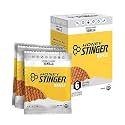 Honey Stinger Organic Vanilla Waffle | Energy Stroopwafel for Exercise, Endurance and Performance | Sports Nutrition for Home & Gym, Pre and Post Workout | Box of 6 Waffles, 6.36 Ounce