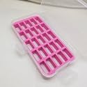 HONEYSEW Bobbin Case for Bernina New 7 and 8 Series Jumbo Bobbin Sewing Bobbin Storage Case and Saver Holds 25 Bobbins Box Organizer (Bernina 7 and 8 Series bobbins Box 1pc)
