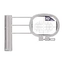 HONEYSEW Embroidery Hoops for Brother Innovis NQ1600E NQ1400E NQ3600D Dream Machine 2 VE2200 4000D 1500D V7 V5 VM5200 Babylock Embroidery Machine Hoop (1x2.5" SA437)