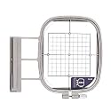 HONEYSEW Embroidery Hoops for Brother Innovis NQ1600E NQ1400E NQ3600D Dream Machine 2 VE2200 4000D 1500D V7 V5 VM5200 Babylock Embroidery Machine Hoop (4x4" SA438)