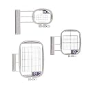 HONEYSEW Embroidery Hoops for Brother Innovis NQ1600E NQ1400E NQ3600D Dream Machine 2 VE2200 4000D 1500D V7 V5 VM5200 Babylock Embroidery Machine Hoop (3in1 A Set)