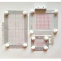 HONEYSEW Metal Magnetic Embroidery Hoop SA431 SA432 SA434 for Brother SE600 SE400 SE625 SE425 PE550D PE540D PE535 PE525 PE500 Innovis Babylock Brother Embroidery Machine Hoop (3 Hoops in ONE)