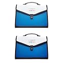 HONEYSEW Quilting Ruler Templates Storage Case Sewing Machine Ruler Carry Bag Ruler Rack (2 Quilting Ruler Bags)