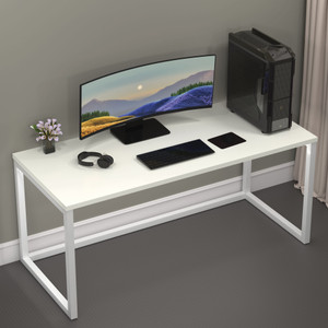 HoneyTouch Lizon Metal Wood Computer Table