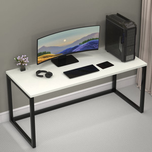 HoneyTouch Lizon Metal Wood Computer Table