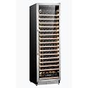 Honeywell 186 Bottle Compressor Wine Cooler Refrigerator, Large Freestanding Wine Cellar For Red, White, Champagne or Sparkling Wine, Digital Temperature Control, Stainless Steel