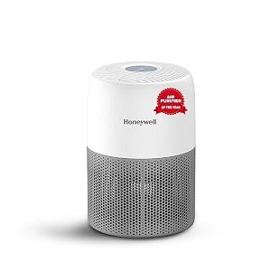 honeywell air purifier for home amp office 3-in-1 pre h13 hepa activated carbon removes 9999 pollutants allergens pet dander smoke dust amp pollens - air touch v1