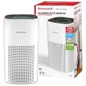 Honeywell Allergen Plus 4-in-1 HEPA Air Purifier for Home, Up to 1718 Ft² Coverage for Large Rooms, Reduces Allergens, Pet Dander, Smoke &amp; Odors, Air Quality Sensor with Auto Mode, White, HPA4300W