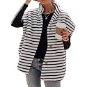 Hongqizo Womens Fuzzy Fleece Vest Oversized Casual Warm Sherpa Vests Jacket