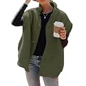 Hongqizo Womens Fuzzy Fleece Vest Oversized Casual Warm Sherpa Vests Jacket