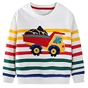 Hongshilian Unisex Kids Cute Cartoon Cotton Sweater Shirt