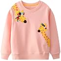 Hongshilian Unisex Kids Cute Cartoon Cotton Sweater Shirt