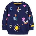 Hongshilian Unisex Kids Cute Cartoon Cotton Sweater Shirt