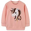 Hongshilian Unisex Kids Cute Cartoon Cotton Sweater Shirt