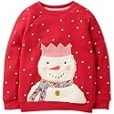 Hongshilian Unisex Kids Cute Cartoon Cotton Sweater Shirt