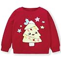 Hongshilian Unisex Kids Cute Cartoon Cotton Sweater Shirt