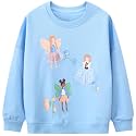 Hongshilian Unisex Kids Cute Cartoon Cotton Sweater Shirt