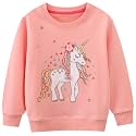 Hongshilian Unisex Kids Cute Cartoon Cotton Sweater Shirt
