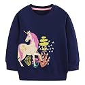 Hongshilian Unisex Kids Cute Cartoon Cotton Sweater Shirt