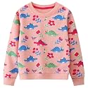 Hongshilian Unisex Kids Cute Cartoon Cotton Sweater Shirt