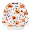 Hongshilian Unisex Kids Cute Cartoon Cotton Sweater Shirt